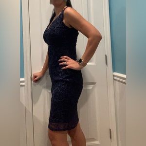 Blu sage dark navy size 6 dress